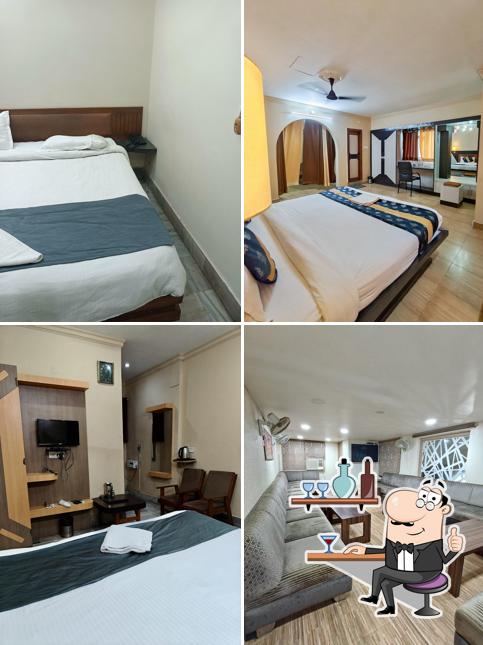 The interior of The Avantika Hotel & Woodland Restaraunt