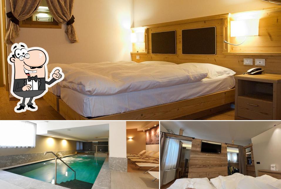 Gli interni di Hotel Crozzon