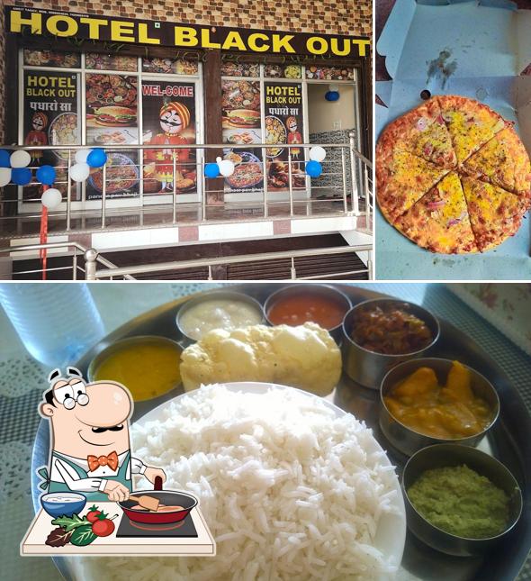 Chicken curry at Hotel vijay and restaurant