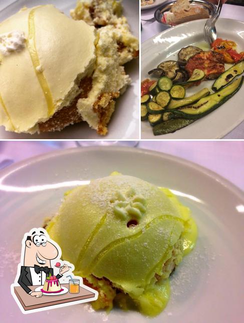 Il Doge di Amalfi serve un'ampia selezione di dolci