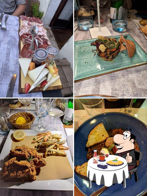 Piatto di formaggi al Locanda del Morlacchi