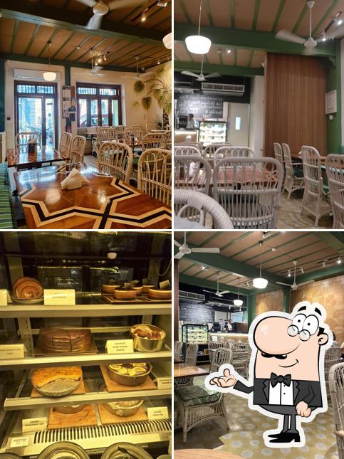 The interior of Malido Cafe & Apero