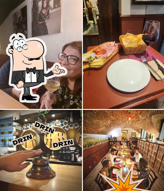 Taverna Felicità si caratterizza per la interni e bevanda