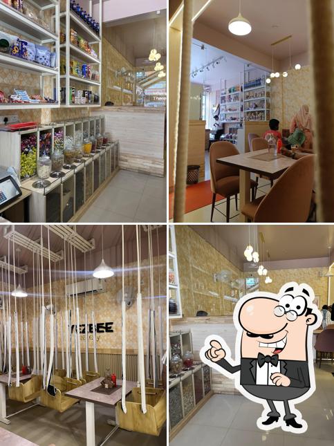The interior of Yezbee Eatery