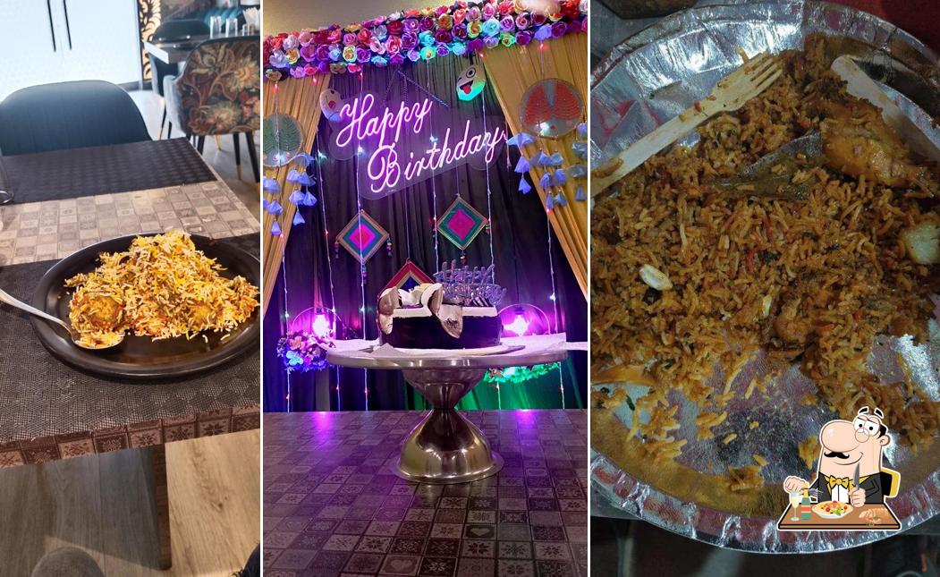 Food at The Hunger Train Restaurant