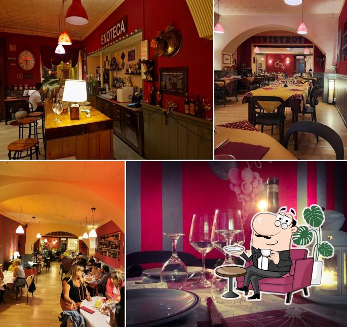 Gli interni di Cantine Meana