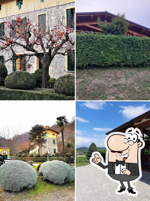 Puoi goderti l'aria fresca da seduto all'esterno di Fattoria Danieletto