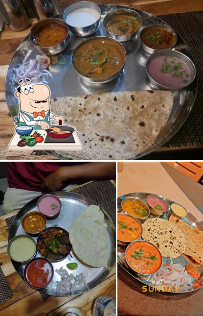 Chicken curry at Hotel Wada, Kolhapur