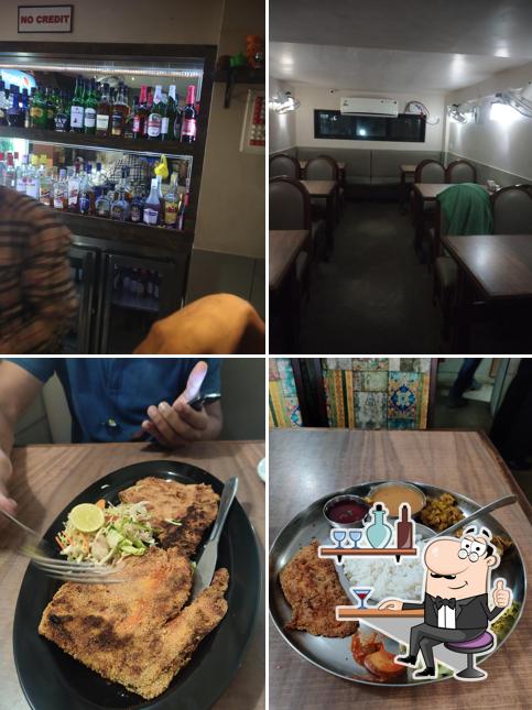 The interior of Kalika Bar & Restaurant