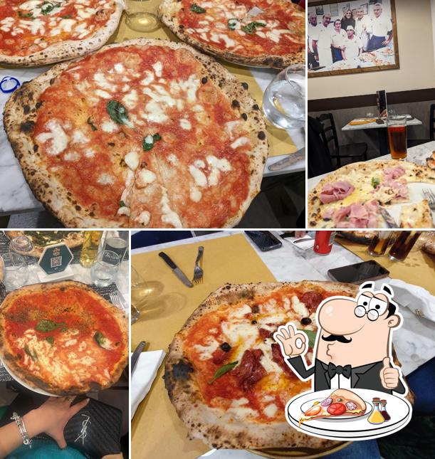 A L'antica Pizzeria Da Michele, puoi goderti una bella pizza