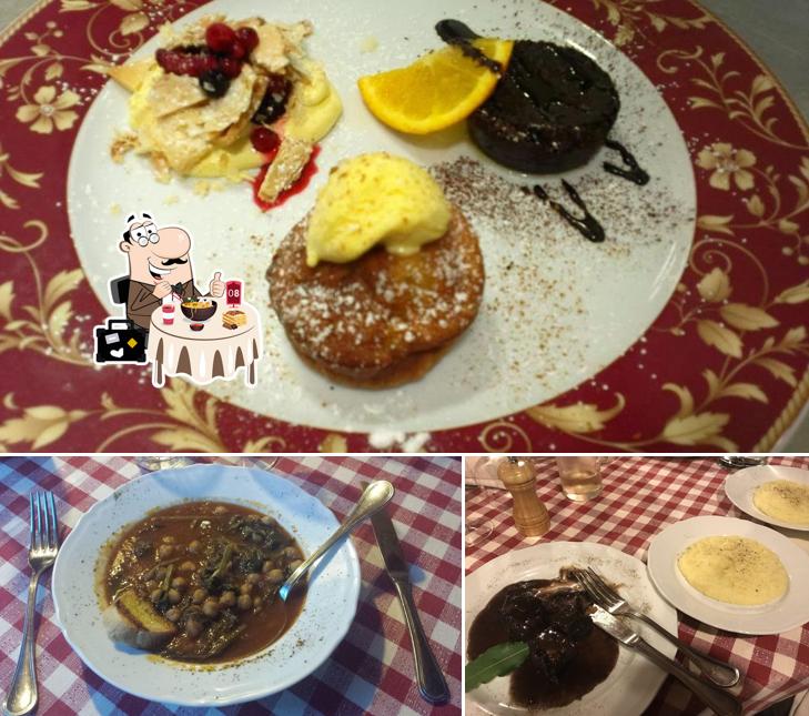 Platti al Locanda del Gallo