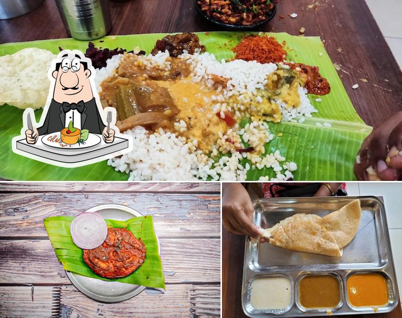 Food at AMBHIKA Hotel