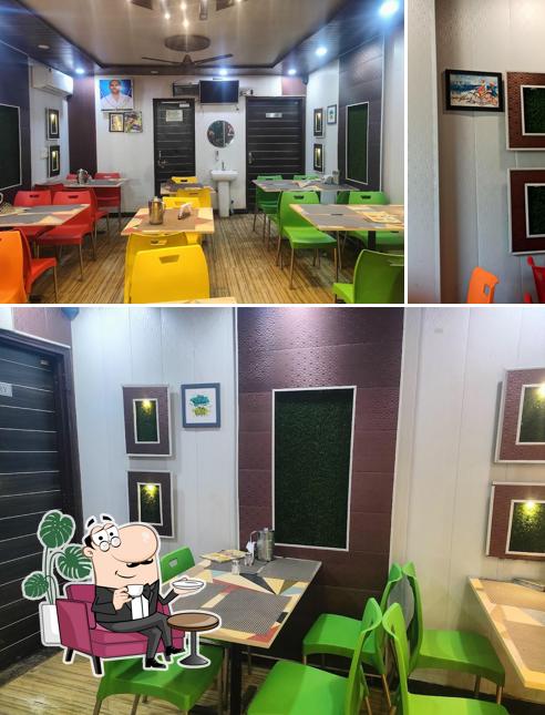 The interior of Biryani Planet