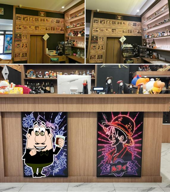 Goditi qualcosa da bere a Himawari Ramen