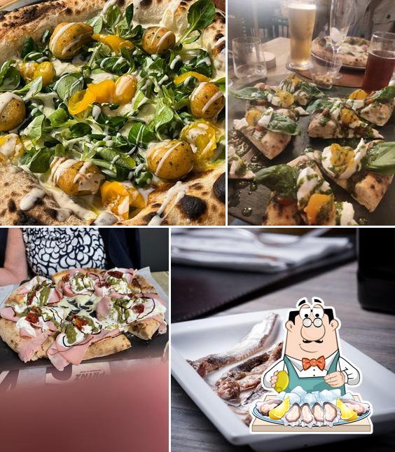 Ostriche al RE e REGINA Soffi di Pizza