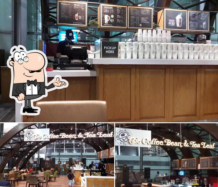 The interior of The Coffee Bean & Tea Leaf