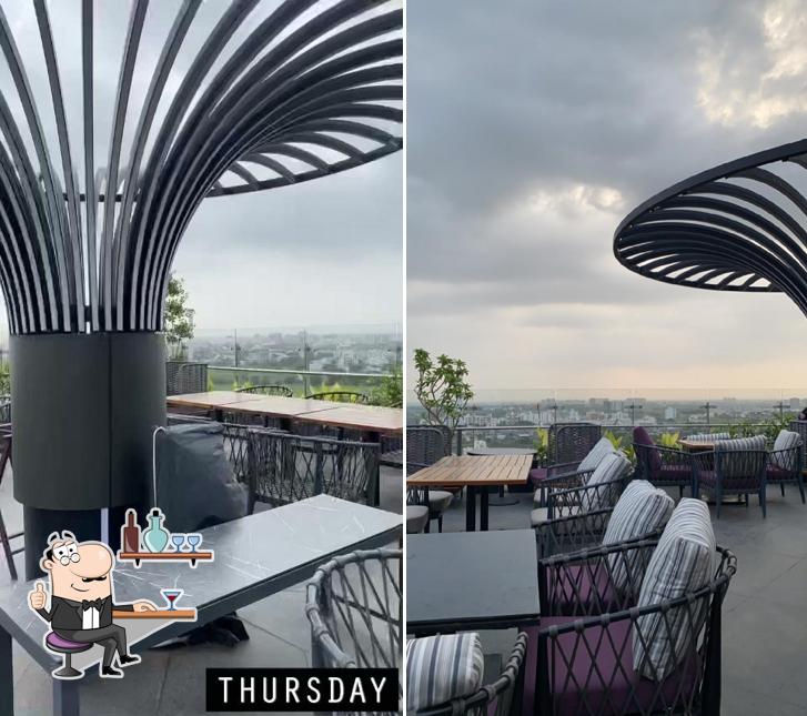 Check out how Blue Coriander Restaurant Rajkot-Shapar looks inside