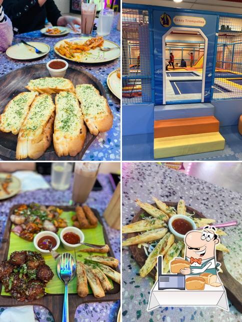 Garlic bread at Craaazy Monks - Kids Play And Party Venue