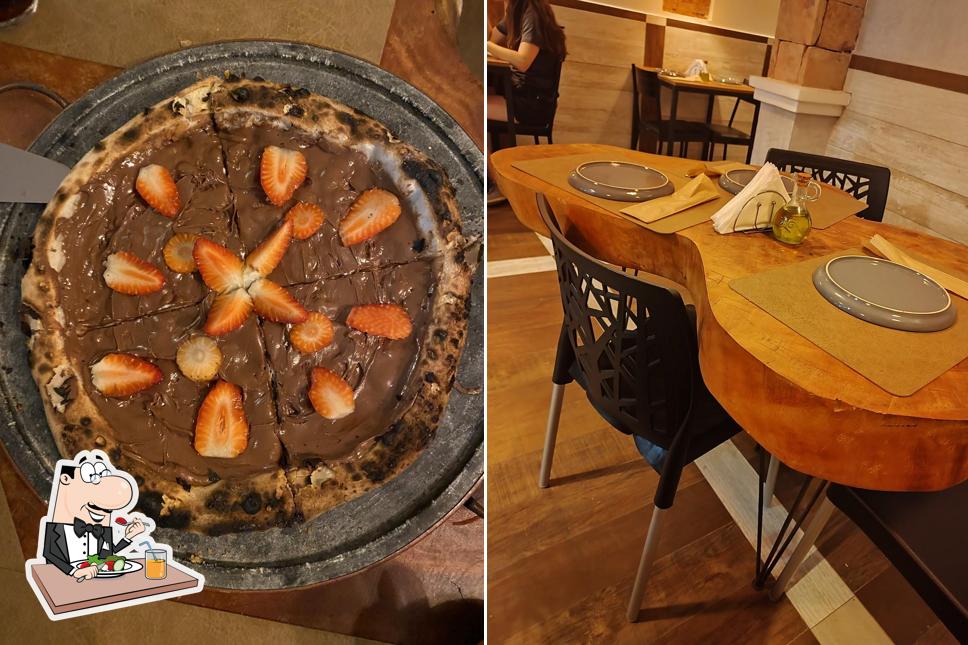 Comida em Forneria do Santo