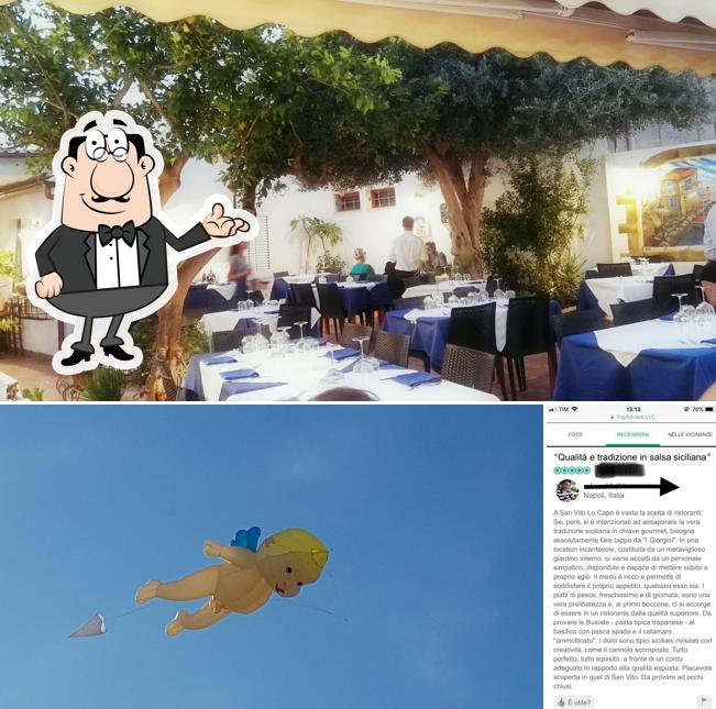 Gli interni di I Giorgini Ristorante Giardino