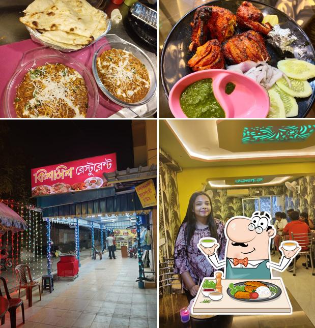 The restaurant's food and interior
