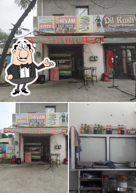 The interior of Shivam Fast Food