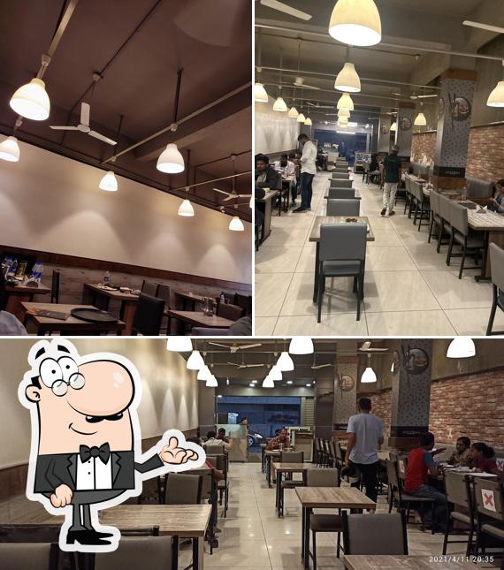 The interior of Tasty Paradise - Veg and Non Veg Restaurant in Malleswaram