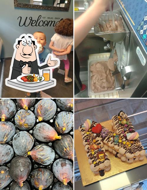 Cibo al Gelateria Elisir