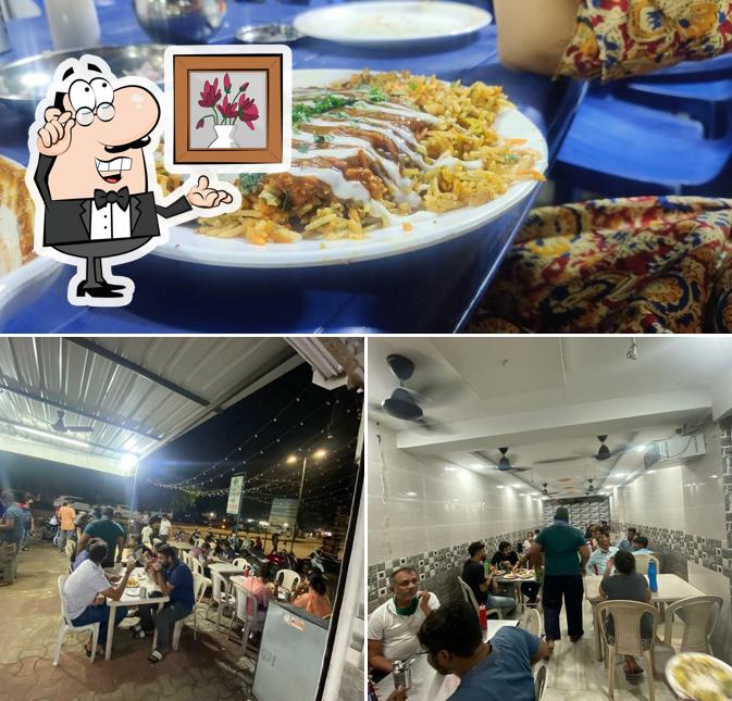 Among various things one can find interior and food at Maji Sainik Egg Zone