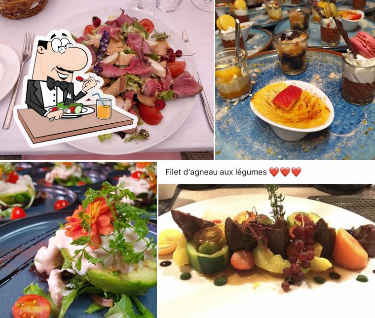 Ceviche al Café-Restaurant Vignoble Doré