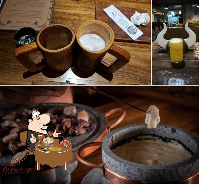 Comida em Deuses Nórdicos Restaurante