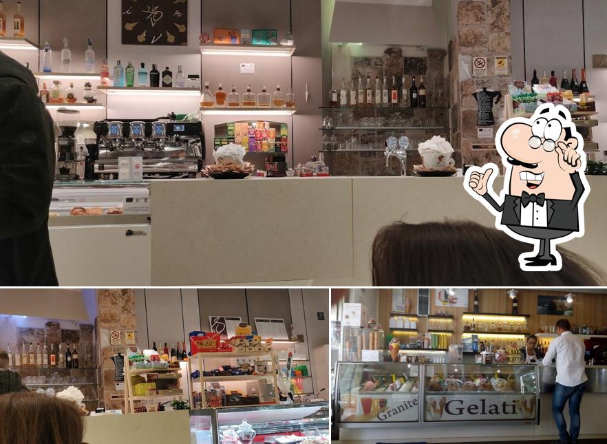 Gli interni di Irvi's Gelateria