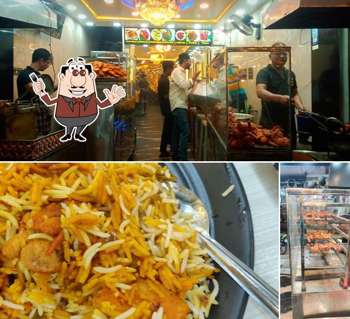 This is the picture displaying food and interior at Dilli-6 Resturant by Aslam