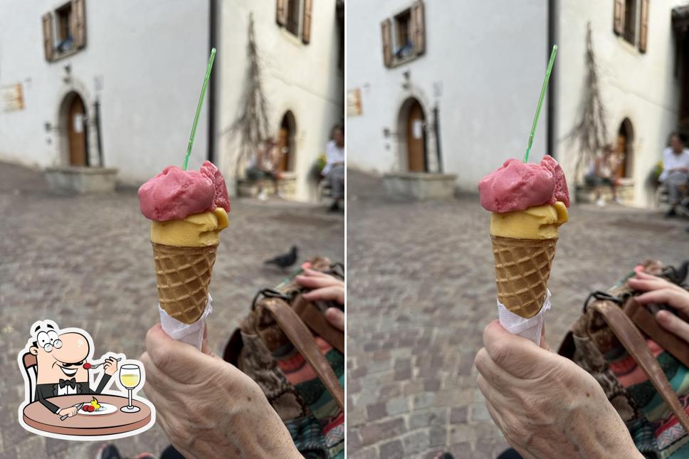 Platti al La cantina del Gelato