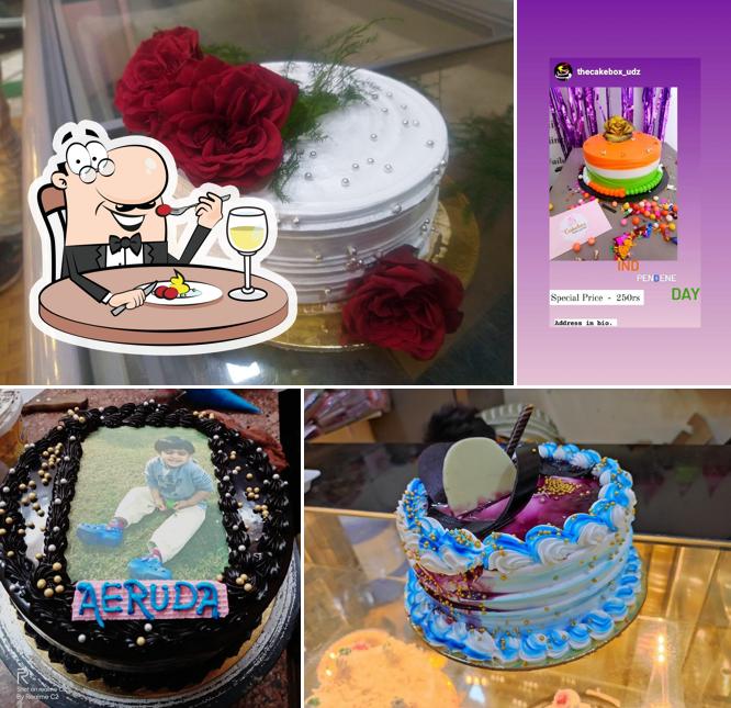 Food at The Cakebox Bakery & Cafe