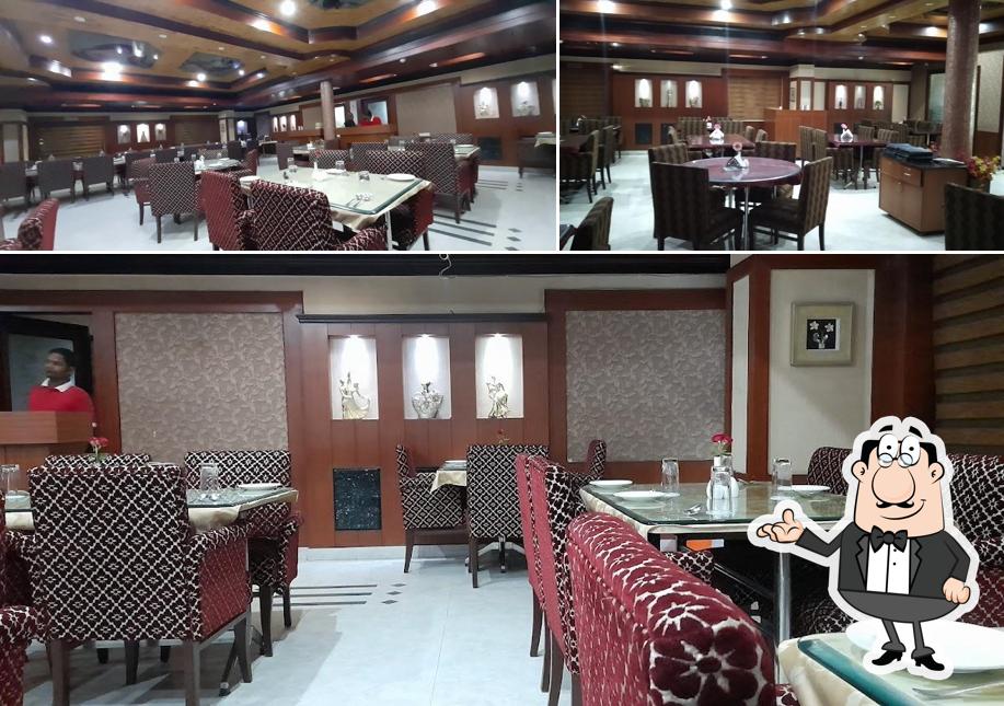 The interior of Grand Darbar Restaurant