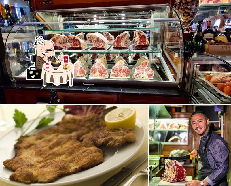 Cibo al Trattoria de la Trebia Milano