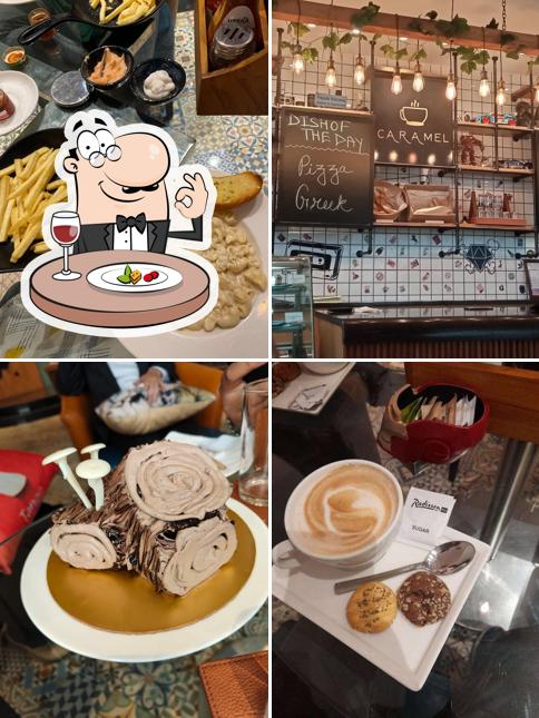 Meals at Caramel Restaurant