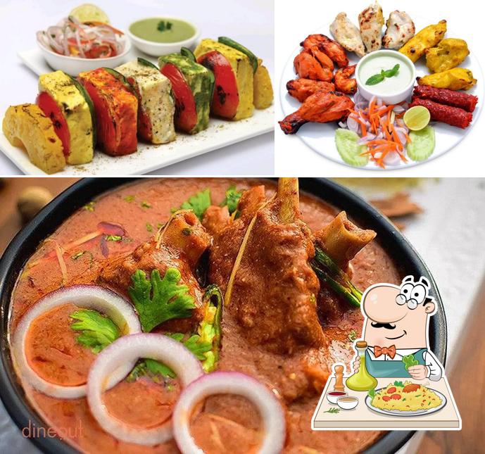 Food at Chicken Maharaja