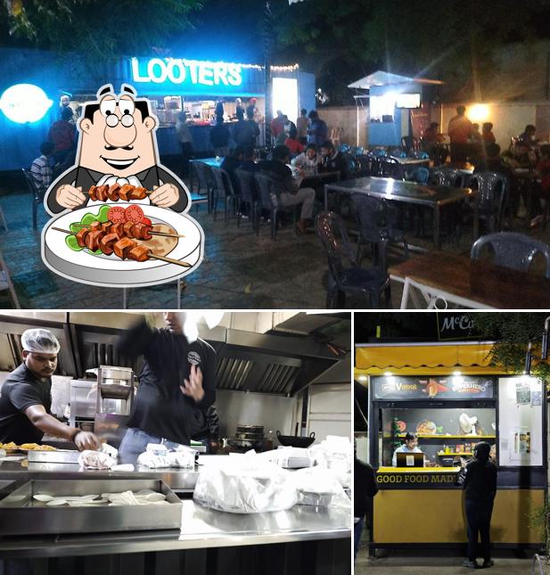 Among different things one can find food and interior at Looters Truck