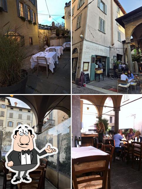 Dai un'occhiata agli interni di Osteria Donizetti