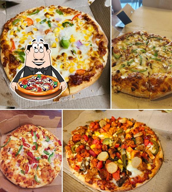 Get different types of pizza
