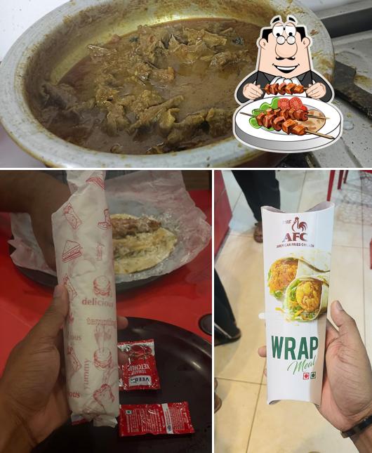Food at AFC KASARAGOD , NAIMARMOOLA