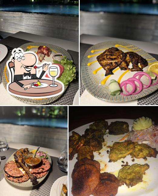 Food at Afghan Grill