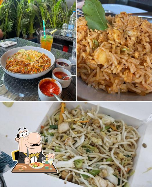 Pad thai at Hakka Chow