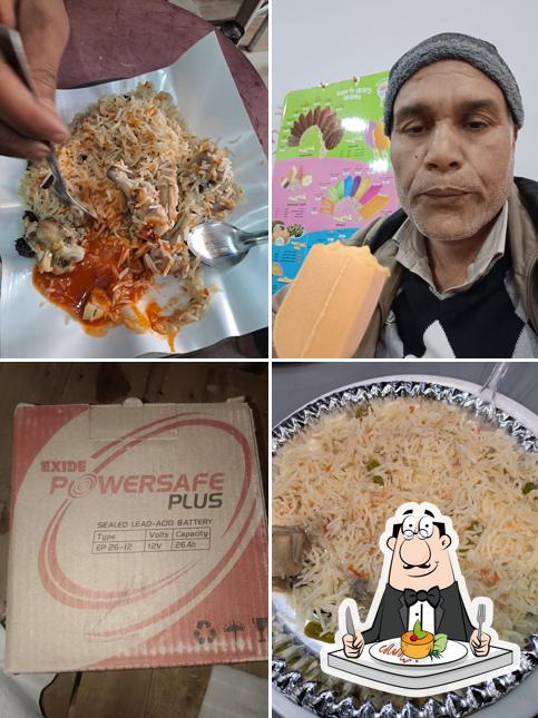 Meals at Alam Biryani عالم بریانی