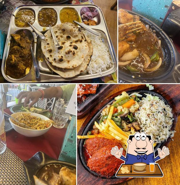Food at Indian Handi Restaurant