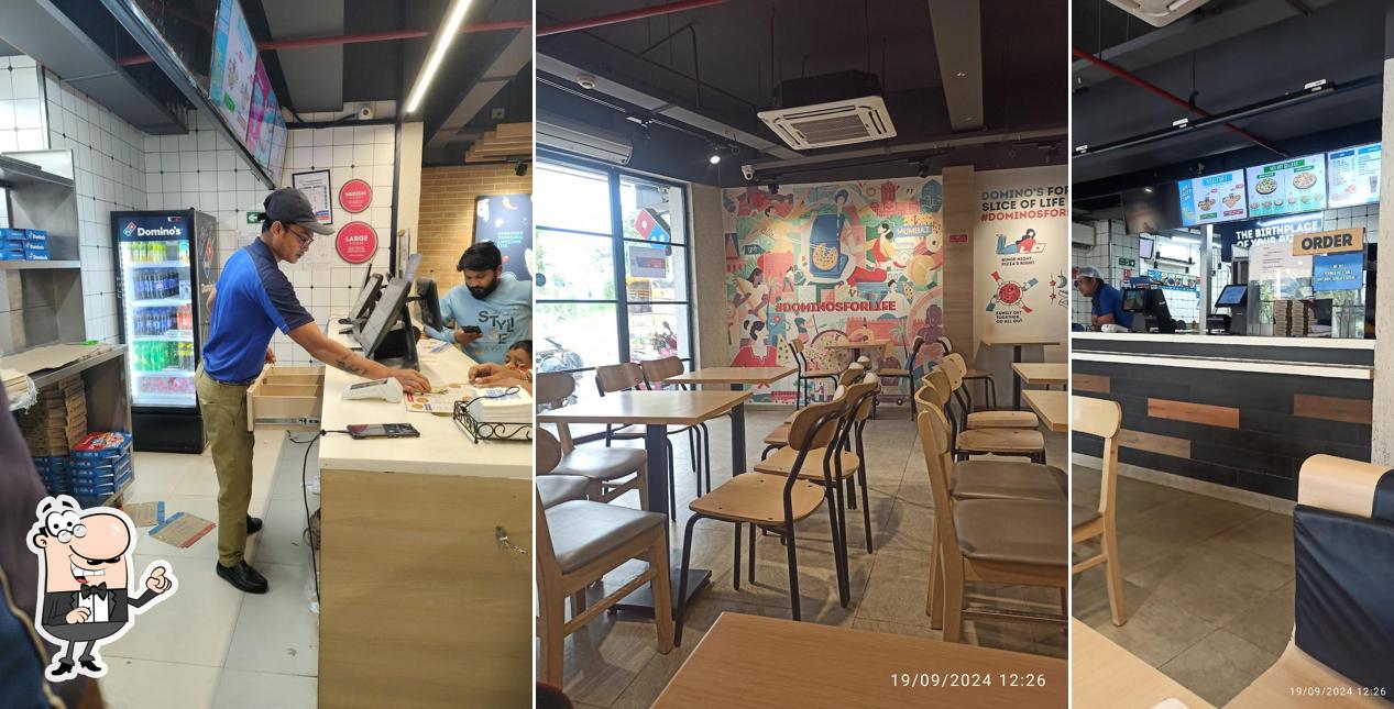 Check out how Domino's Pizza Jatpura Gate, Chandrapur looks inside