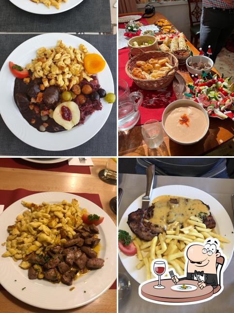 Cibo al Gasthof zum Löwen