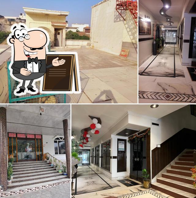 You can get some fresh air at the outside area of HOTEL SHEETAL REGENCY